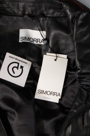 Дамско кожено яке Simorra, Размер XL, Цвят Черен, Цена 524,07 лв.