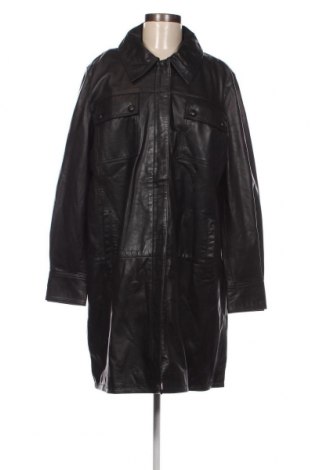 Γυναικείο δερμάτινο μπουφάν Simorra, Μέγεθος XL, Χρώμα Μαύρο, Τιμή 270,14 €