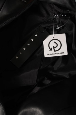 Dámska kožená bunda  Sisley, Veľkosť XS, Farba Čierna, Cena  82,99 €