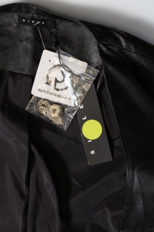 Dámska kožená bunda  Sisley, Veľkosť L, Farba Čierna, Cena  20,75 €