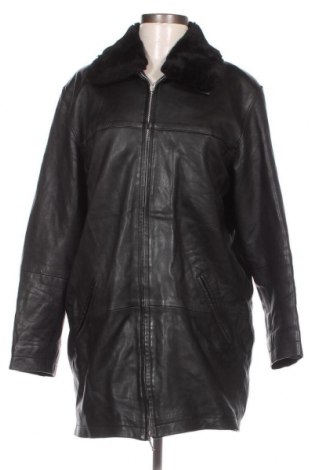 Γυναικείο δερμάτινο μπουφάν TCM, Μέγεθος L, Χρώμα Μαύρο, Τιμή 16,55 €