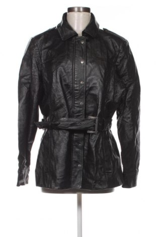 Γυναικείο δερμάτινο μπουφάν Target, Μέγεθος XL, Χρώμα Μαύρο, Τιμή 16,55 €
