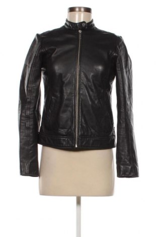 Dámska kožená bunda  Tommy Hilfiger, Veľkosť XS, Farba Čierna, Cena  111,33 €