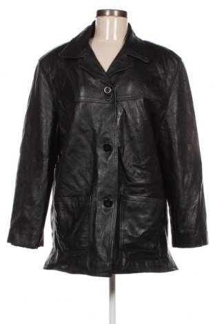 Γυναικείο δερμάτινο μπουφάν Vera Pelle, Μέγεθος XL, Χρώμα Μαύρο, Τιμή 50,97 €