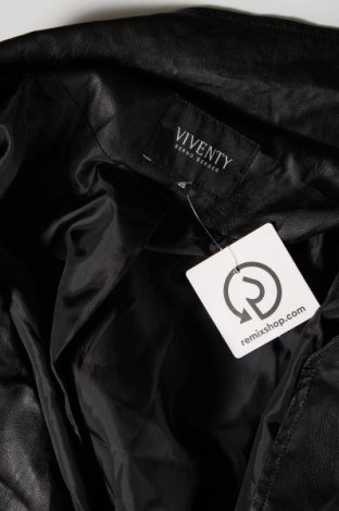 Γυναικείο δερμάτινο μπουφάν Viventy by Bernd Berger, Μέγεθος XXL, Χρώμα Μαύρο, Τιμή 29,40 €