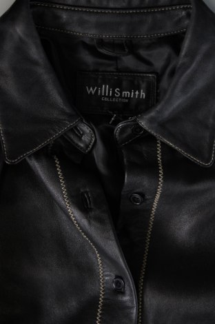 Γυναικείο δερμάτινο μπουφάν Willi Smith, Μέγεθος S, Χρώμα Μαύρο, Τιμή 37,77 €