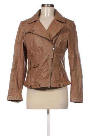 Dámska kožená bunda  Woman By Tchibo, Veľkosť M, Farba Béžová, Cena  42,47 €