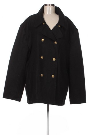 Дамско палто, Размер 5XL, Цвят Черен, Цена 63,64 лв.