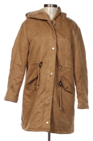 Дамско палто, Размер XL, Цвят Кафяв, Цена 28,89 лв.