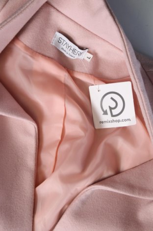 Γυναικείο παλτό, Μέγεθος L, Χρώμα Ρόζ , Τιμή 18,06 €