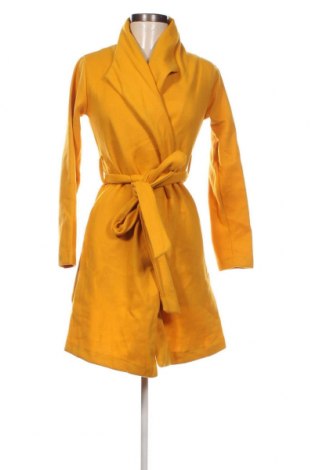 Дамско палто, Размер S, Цвят Жълт, Цена 12,16 лв.