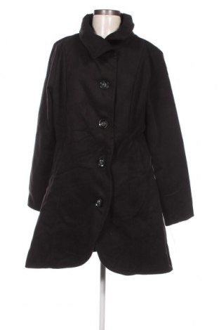 Дамско палто, Размер XXL, Цвят Черен, Цена 14,08 лв.