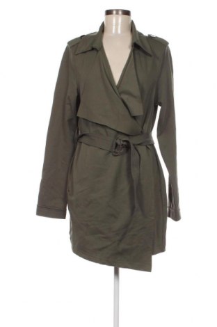 Дамско палто Amisu, Размер L, Цвят Зелен, Цена 13,44 лв.