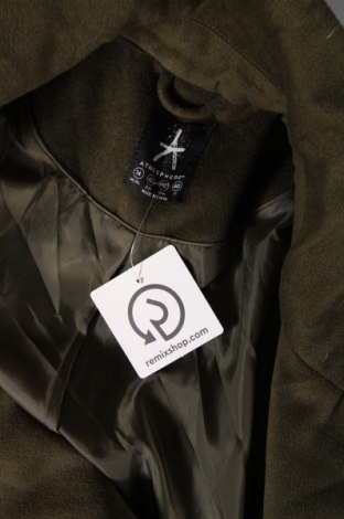 Γυναικείο παλτό Atmosphere, Μέγεθος L, Χρώμα Πράσινο, Τιμή 66,19 €