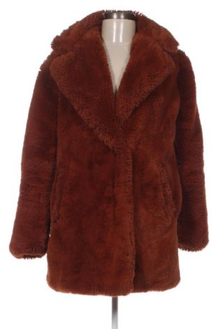 Palton de femei Bershka, Mărime M, Culoare Maro, Preț 175,99 Lei
