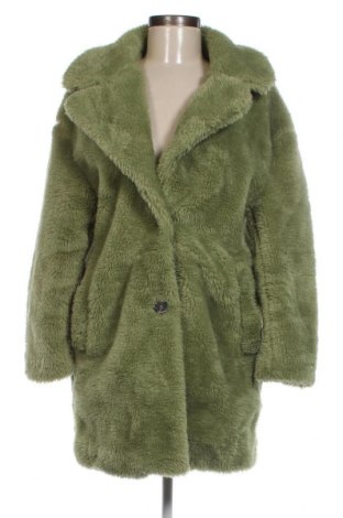 Γυναικείο παλτό Bershka, Μέγεθος S, Χρώμα Πράσινο, Τιμή 66,19 €