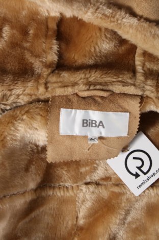 Дамско палто Biba, Размер L, Цвят Бежов, Цена 28,89 лв.
