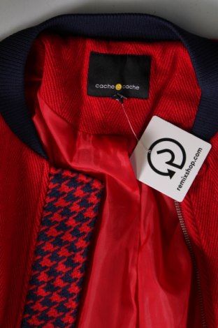 Γυναικείο παλτό Cache Cache, Μέγεθος S, Χρώμα Κόκκινο, Τιμή 37,76 €