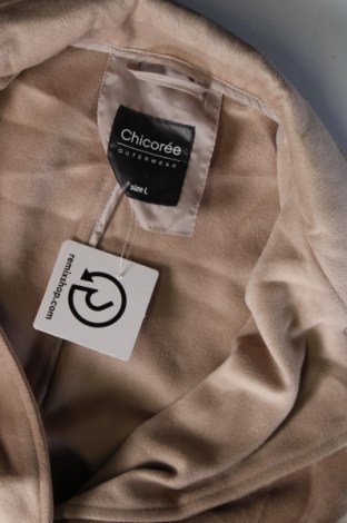 Γυναικείο παλτό Chicoree, Μέγεθος L, Χρώμα  Μπέζ, Τιμή 33,10 €