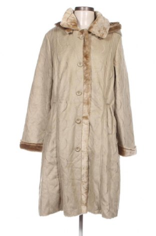 Дамско палто Damart, Размер XL, Цвят Бежов, Цена 53,50 лв.