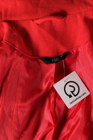 Palton de femei F&F, Mărime M, Culoare Roșu, Preț 175,99 Lei