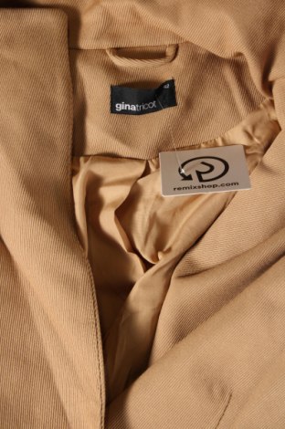 Γυναικείο παλτό Gina Tricot, Μέγεθος L, Χρώμα  Μπέζ, Τιμή 9,25 €