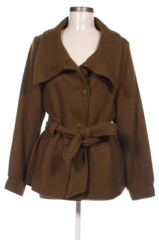 Дамско палто H&M, Размер XL, Цвят Зелен, Цена 8,56 лв.