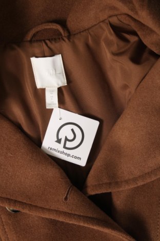 Dámsky kabát  H&M, Veľkosť XS, Farba Hnedá, Cena  36,67 €