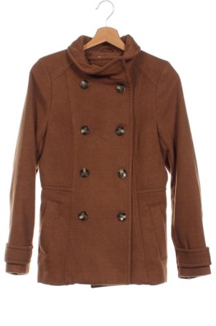 Дамско палто H&M, Размер XS, Цвят Кафяв, Цена 70,62 лв.