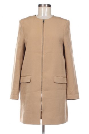 Palton de femei H&M, Mărime M, Culoare Bej, Preț 98,95 Lei