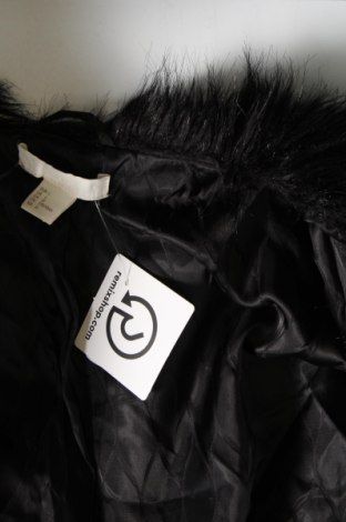 Дамско палто H&M, Размер L, Цвят Черен, Цена 37,45 лв.