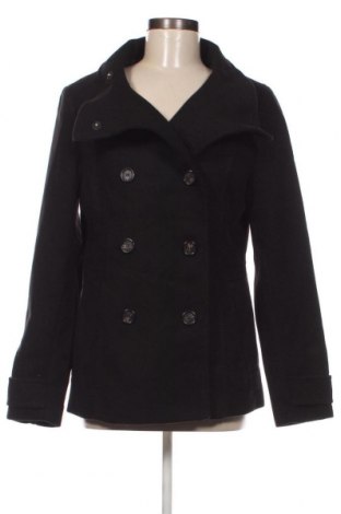 Дамско палто H&M, Размер L, Цвят Черен, Цена 43,87 лв.