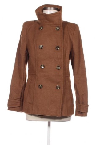 Дамско палто H&M, Размер M, Цвят Кафяв, Цена 30,72 лв.
