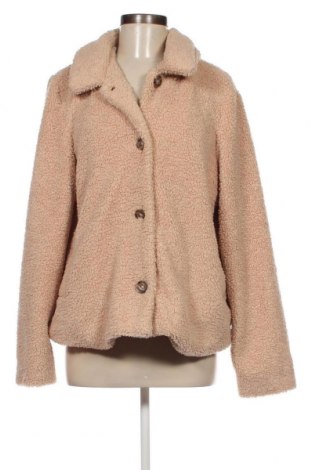 Дамско палто Jean Pascale, Размер L, Цвят Бежов, Цена 53,50 лв.