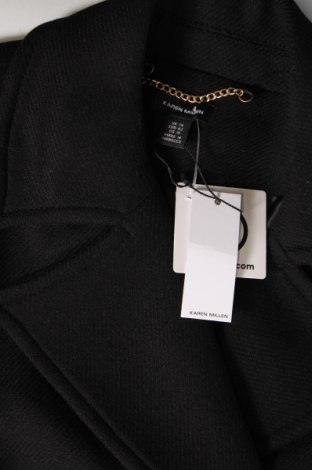 Дамско палто Karen Millen, Размер L, Цвят Черен, Цена 328,00 лв.