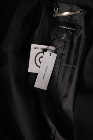 Γυναικείο παλτό Karen Millen, Μέγεθος L, Χρώμα Μαύρο, Τιμή 125,11 €