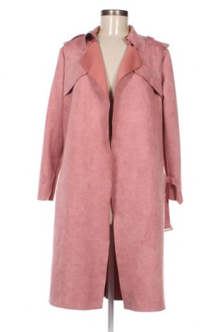 Дамско палто La viva, Размер M, Цвят Пепел от рози, Цена 11,52 лв.