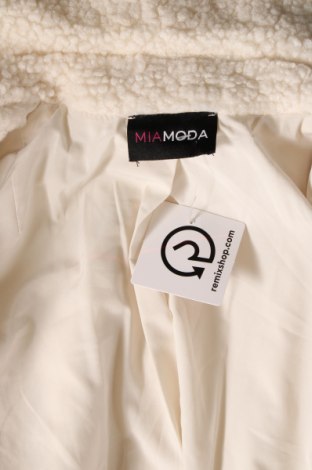 Dámský kabát  Mia Moda, Velikost L, Barva Bílá, Cena  717,00 Kč