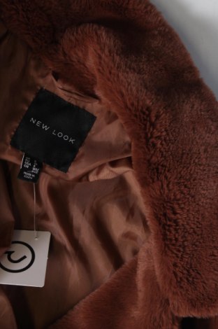 Γυναικείο παλτό New Look, Μέγεθος S, Χρώμα Καφέ, Τιμή 13,68 €