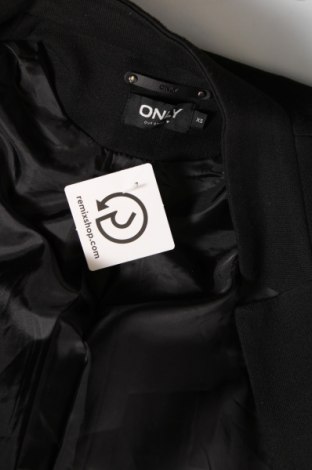 Дамско палто ONLY, Размер XS, Цвят Черен, Цена 48,45 лв.