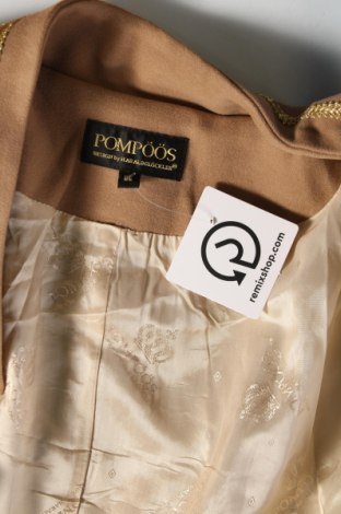 Dámský kabát  Pompoos Design By Harald Gloockler, Velikost 3XL, Barva Hnědá, Cena  727,00 Kč