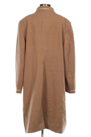 Γυναικείο παλτό Pompoos Design By Harald Gloockler, Μέγεθος 3XL, Χρώμα Καφέ, Τιμή 55,71 €