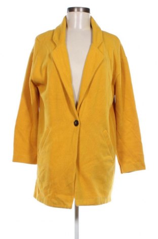 Дамско палто Pull&Bear, Размер S, Цвят Жълт, Цена 26,24 лв.