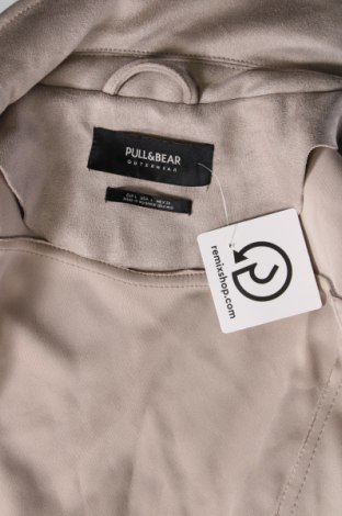 Γυναικείο παλτό Pull&Bear, Μέγεθος L, Χρώμα Γκρί, Τιμή 9,93 €