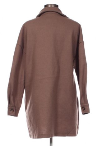 Γυναικείο παλτό SHEIN, Μέγεθος XL, Χρώμα Καφέ, Τιμή 6,73 €