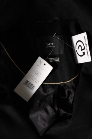 Palton de femei Set, Mărime M, Culoare Negru, Preț 922,26 Lei