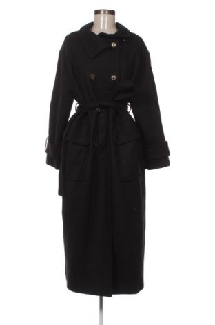 Дамско палто Sisley, Размер M, Цвят Черен, Цена 242,46 лв.