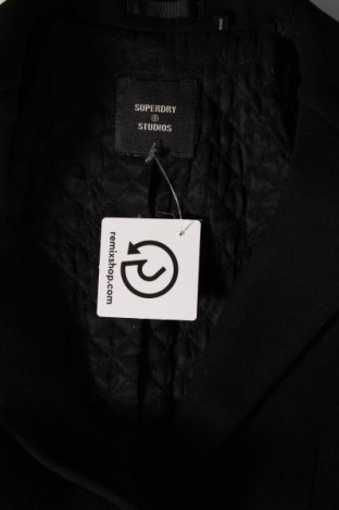 Дамско палто Superdry, Размер S, Цвят Черен, Цена 106,00 лв.