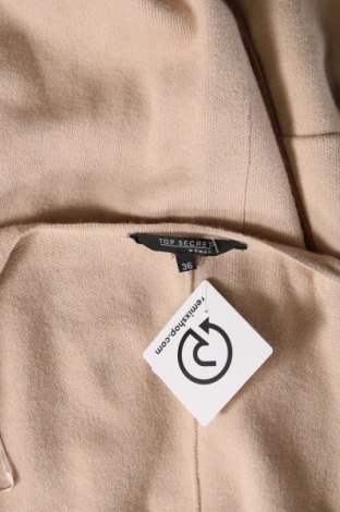 Γυναικείο παλτό Top Secret, Μέγεθος S, Χρώμα  Μπέζ, Τιμή 21,38 €
