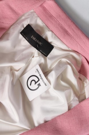 Palton de femei Zara, Mărime L, Culoare Roz, Preț 59,92 Lei